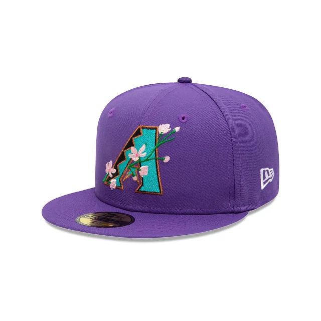 Arizona Diamondbacks MLB Side Patch Bloom 59FIFTY Cerrada