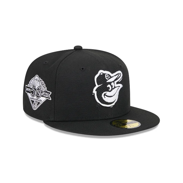 Baltimore Orioles MLB Hi Vis Doodles 59FIFTY Cerrada