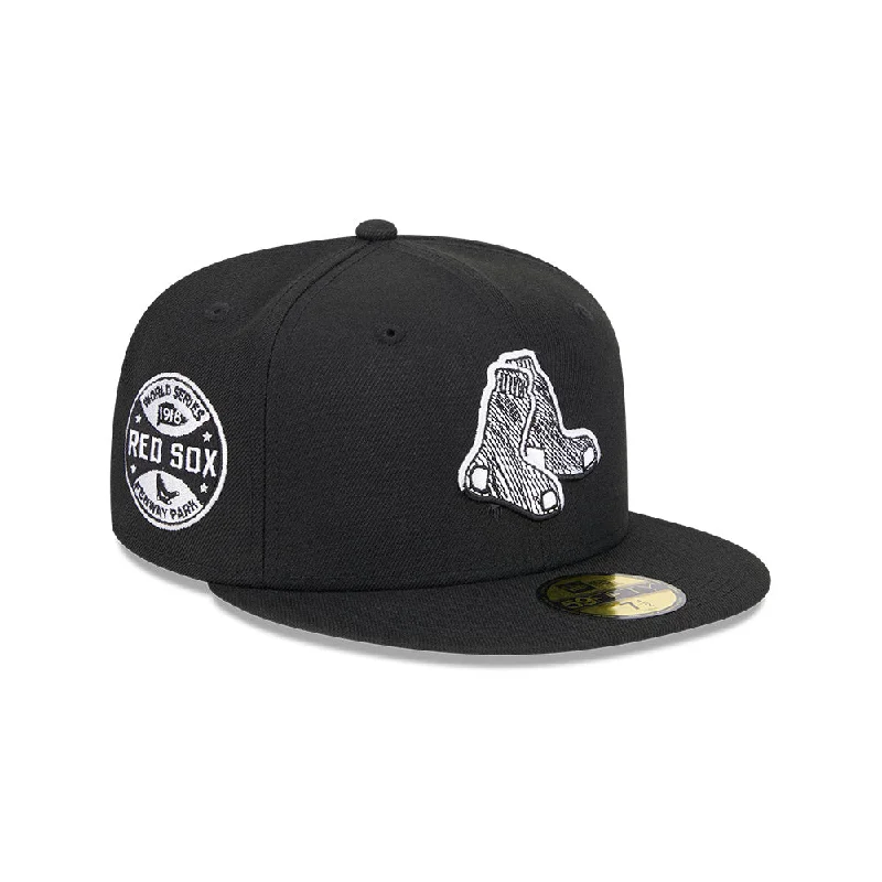 Boston Red Sox MLB Hi Vis Doodles 59FIFTY Cerrada