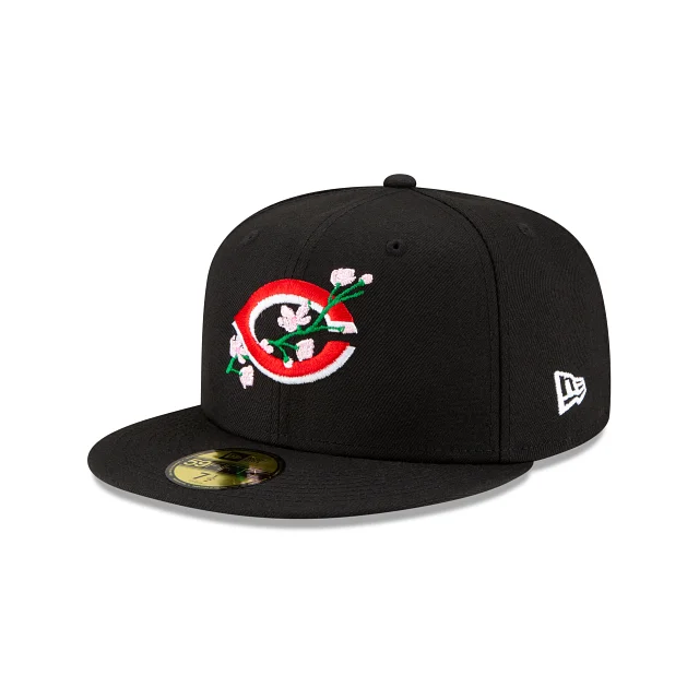 Cincinnati Reds MLB Side Patch Bloom 59FIFTY Cerrada