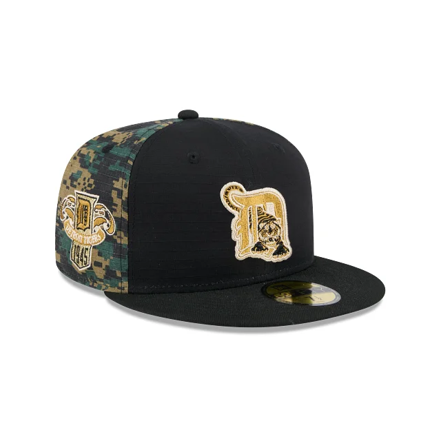 Detroit Tigers MLB Digi Camo 59FIFTY Cerrada