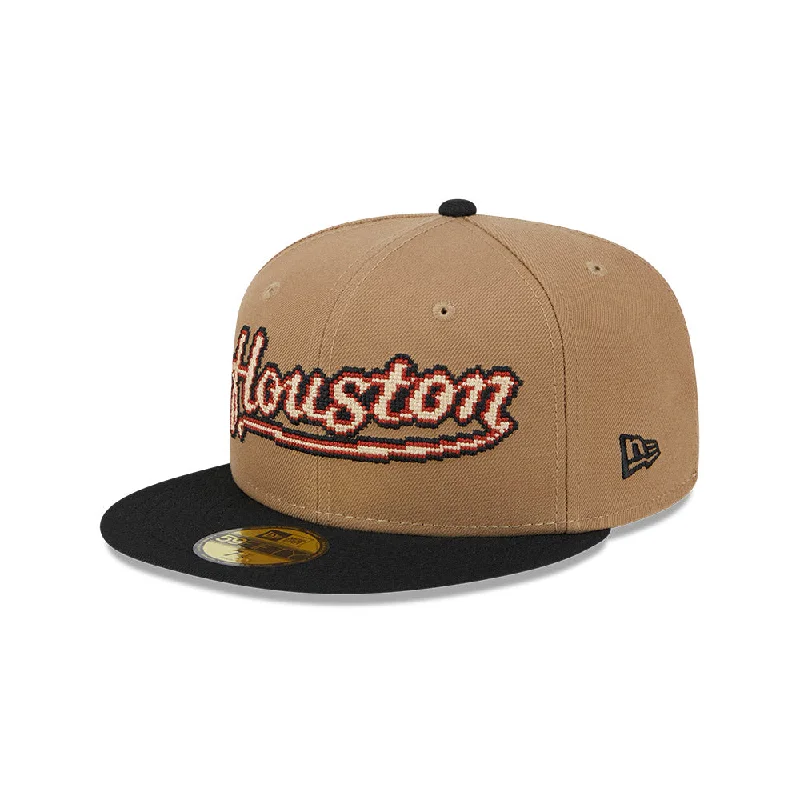 Houston Astros MLB Classic 8-Bit Wordmark 59FIFTY Cerrada