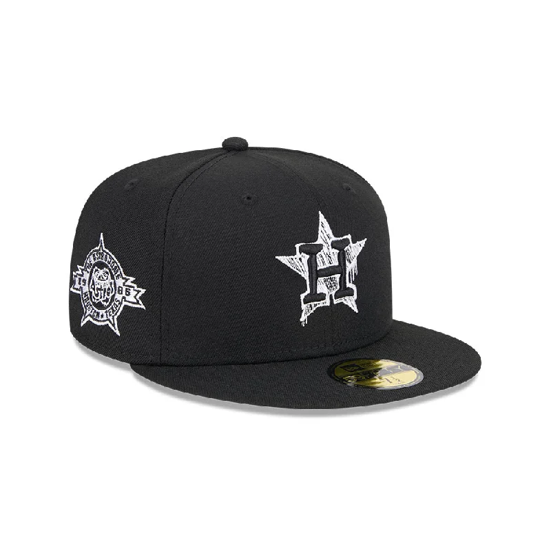 Houston Astros MLB Hi Vis Doodles 59FIFTY Cerrada