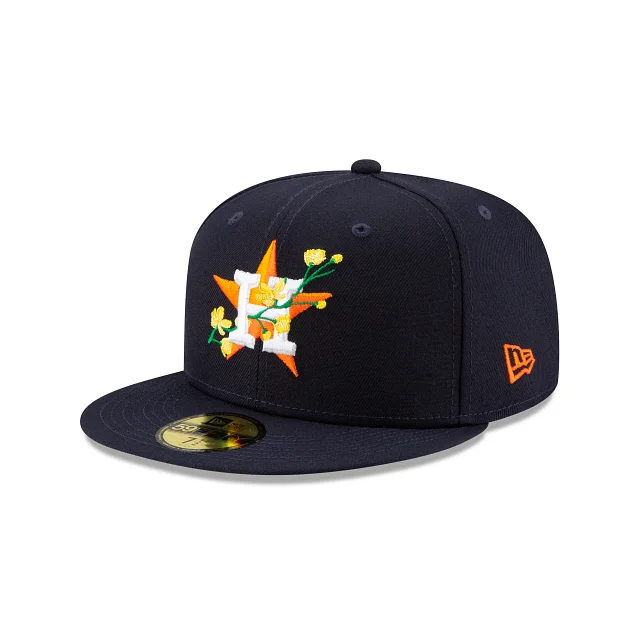 Houston Astros MLB Side Patch Bloom 59FIFTY Cerrada