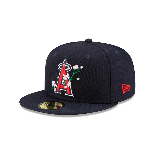 Los Angeles Angels MLB Side Patch Bloom 59FIFTY Cerrada