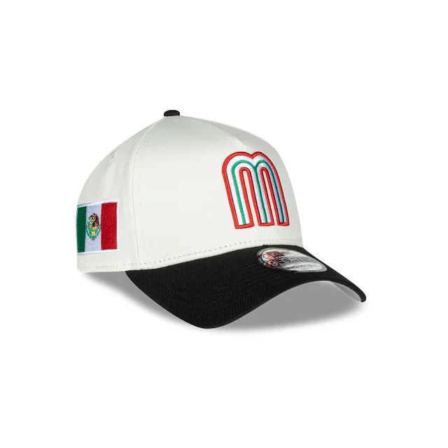 México M 9FORTY AF Snapback Blanca