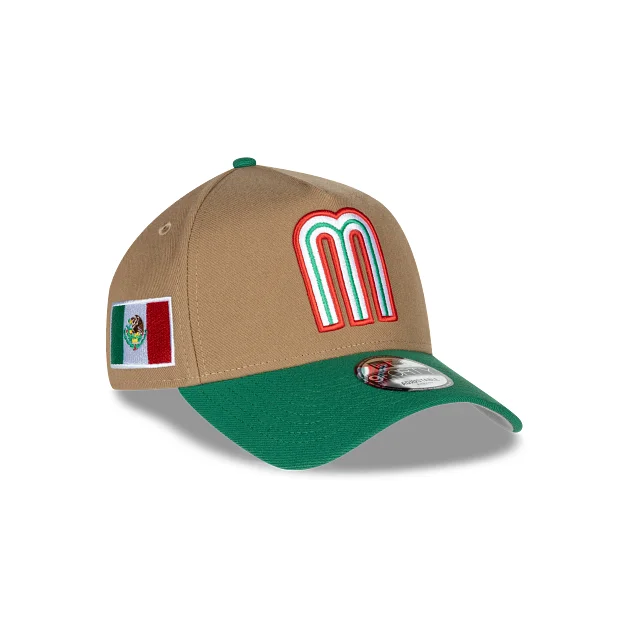 México M 9FORTY AF Snapback Café