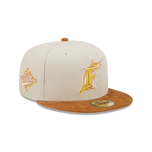 Miami Marlins MLB Corduroy Visor 59FIFTY Cerrada