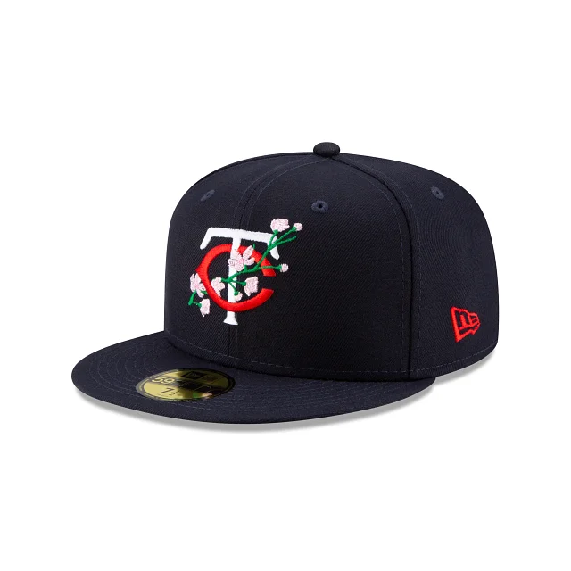 Minnesota Twins MLB Side Patch Bloom 59FIFTY Cerrada