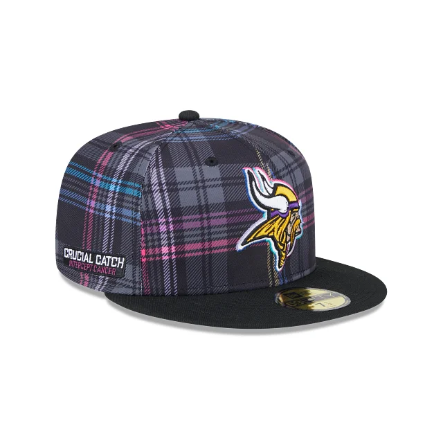 Minnesota Vikings NFL Crucial Catch 2024 59FIFTY Cerrada