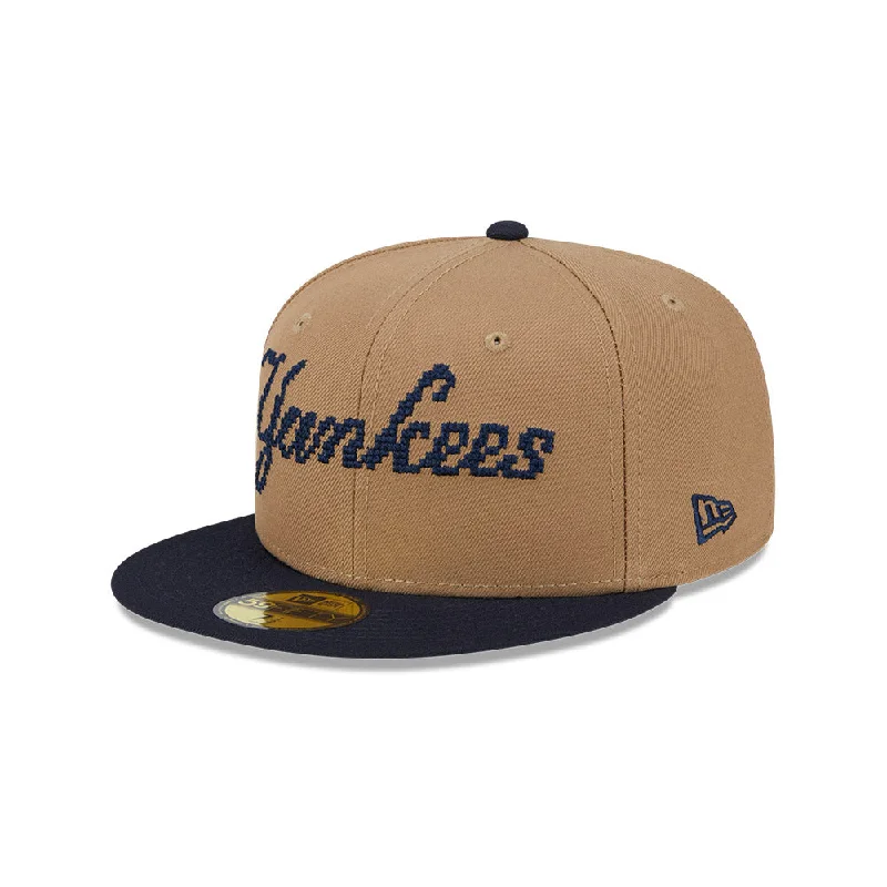 New York Yankees MLB Classic 8-Bit Wordmark 59FIFTY Cerrada