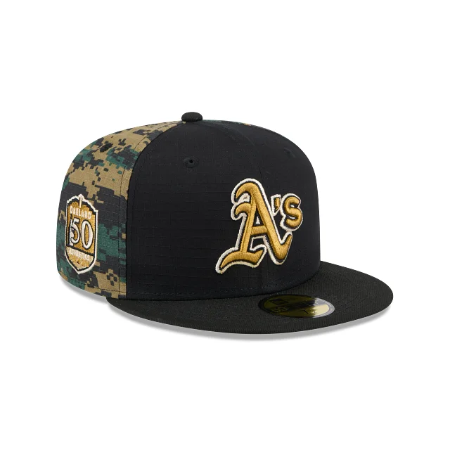 Oakland Athletics MLB Digi Camo 59FIFTY Cerrada