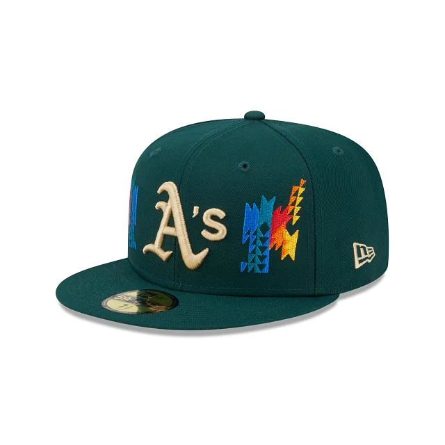 Oakland Athletics MLB Southwestern 59FIFTY Cerrada