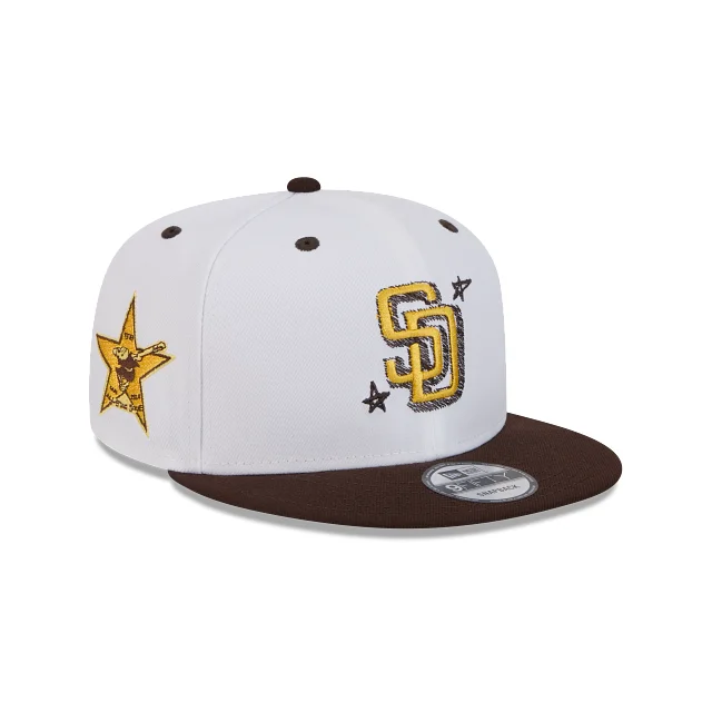 San Diego Padres MLB Official Doodles 9FIFTY Snapback