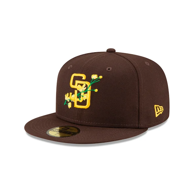 San Diego Padres MLB Side Patch Bloom 59FIFTY Cerrada