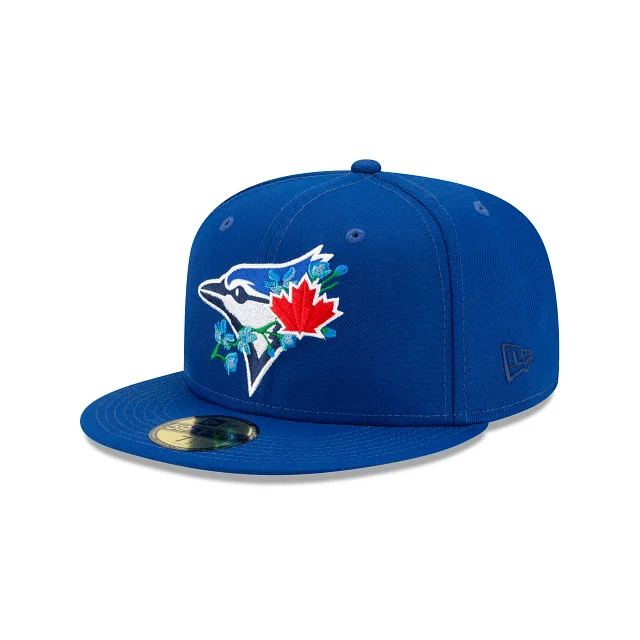 Toronto Blue Jays MLB Side Patch Bloom 59FIFTY Cerrada