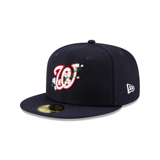 Washington Nationals MLB Side Patch Bloom 59FIFTY Cerrada