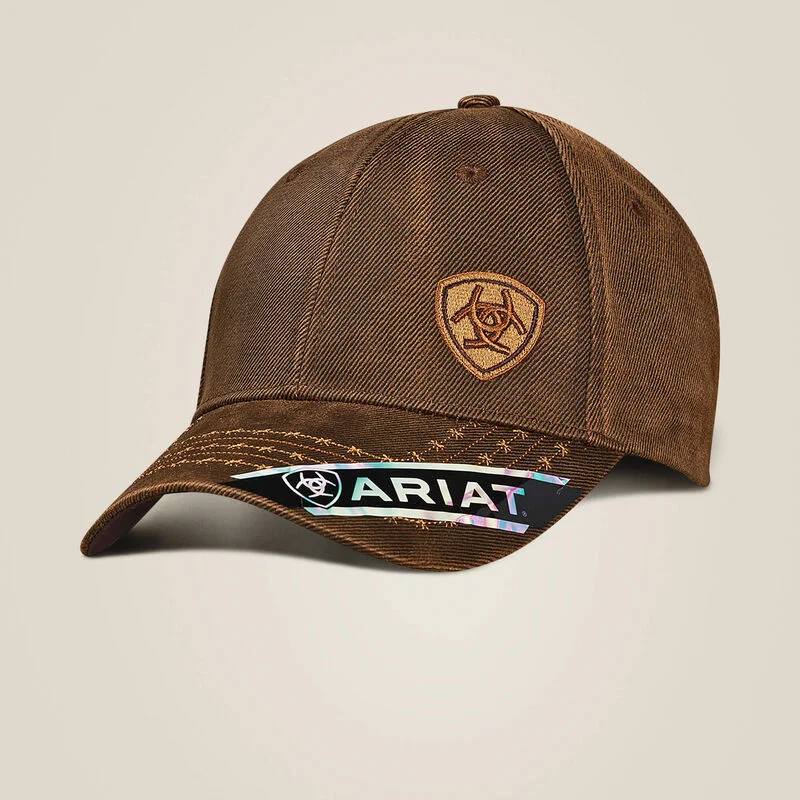 Brown Ariat Brad Cap Velcro