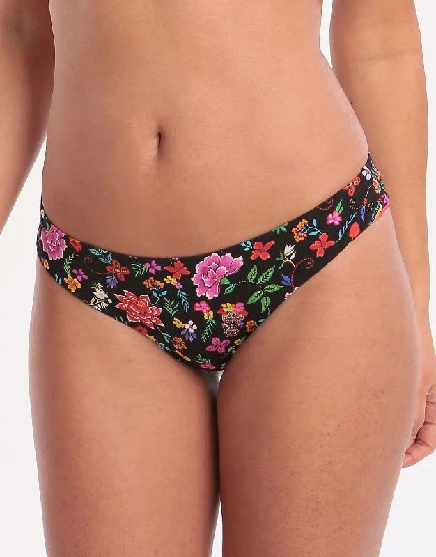 Cocobella Tupa Hipster Bikini Bottom -  Black