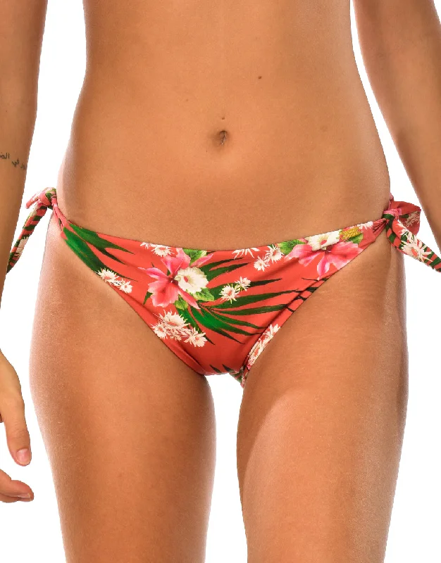 Sienna Mikta Tie Bikini Bottom - Paprika