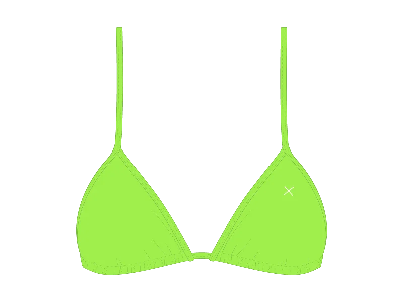 Lime Green Bikini Top II