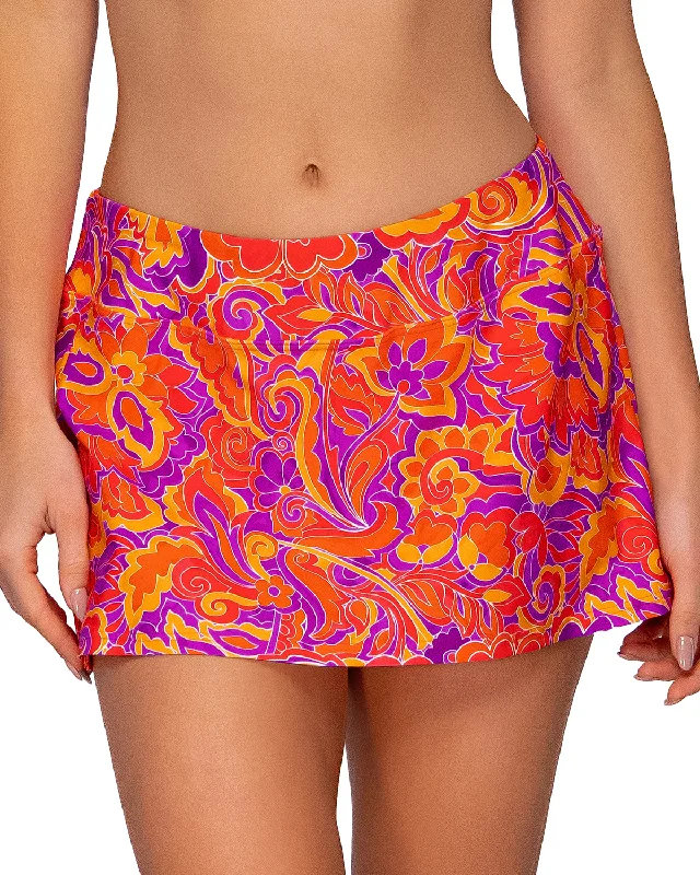 2023 Sunsets Pele Sporty Swim Skirt ♻ (More colors available) - 40b