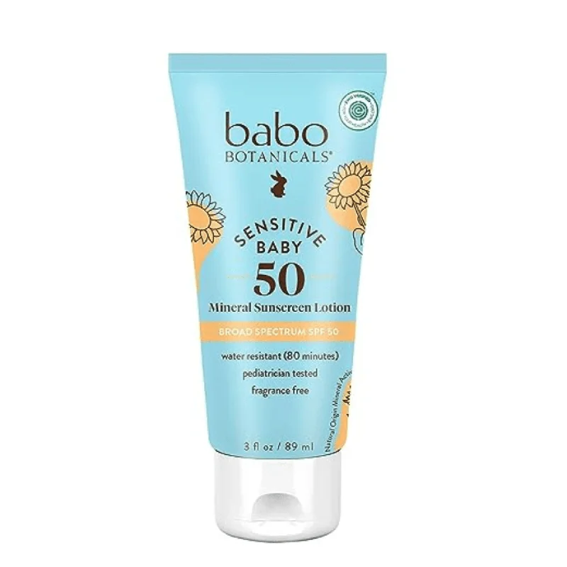 Babo Botanicals Sensitive Baby Mineral Sunscreen SPF 50 (3 fl oz) #10086669