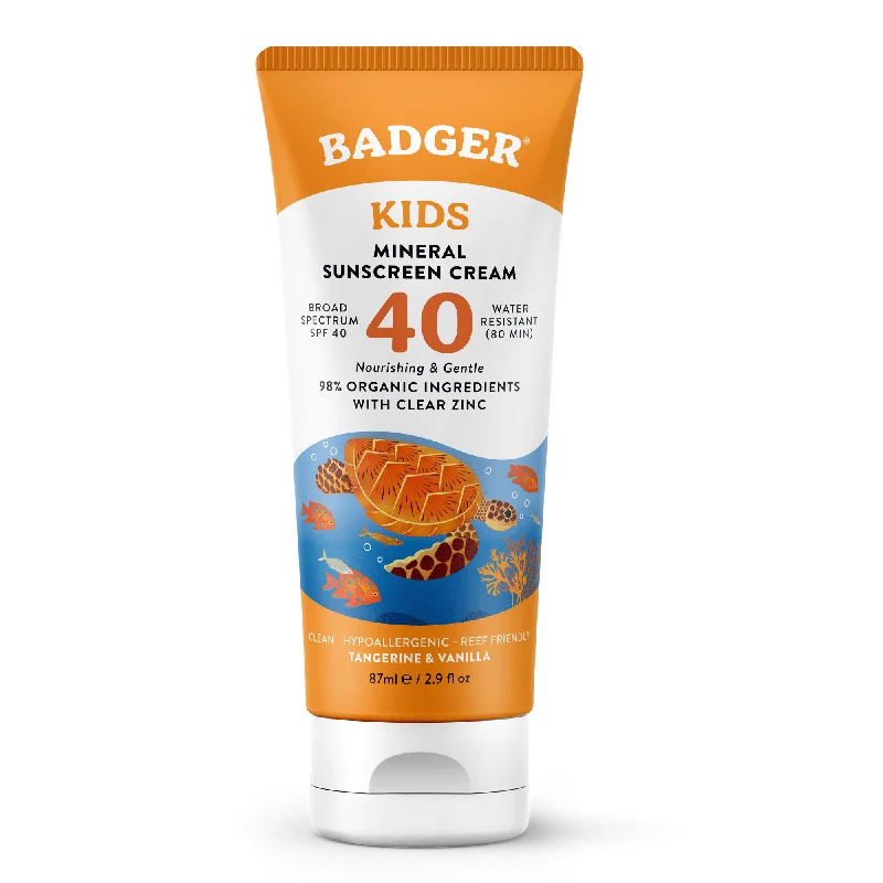 Badger Kid's SPF 40 Mineral Sunscreen Cream (2.9 fl oz) #10071775