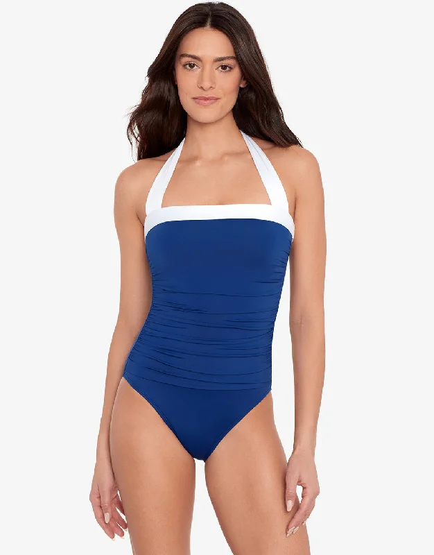 Bel Air Mio Bandeau Swimsuit - Sapphire