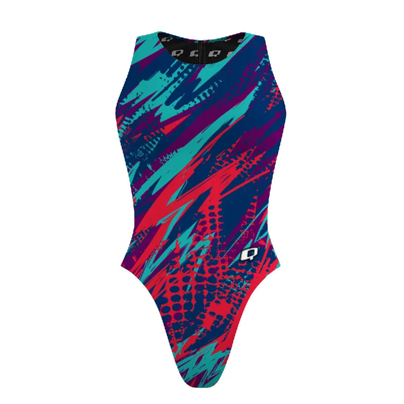 Boston - Women Waterpolo Swimsuit Cheeky Cut