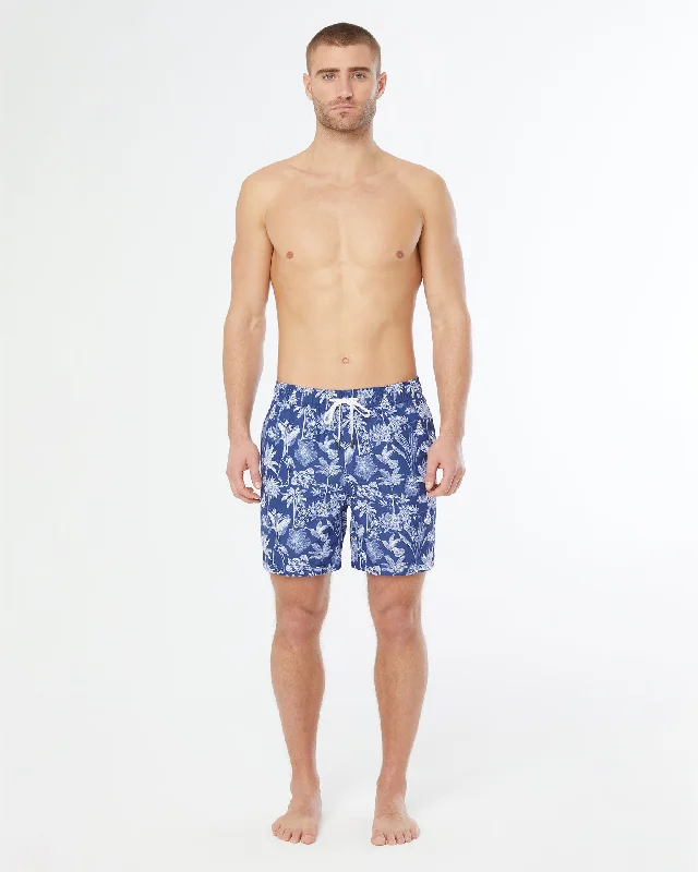 Charles 7" Swim Trunk