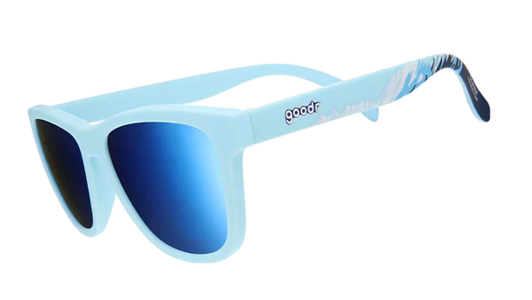 polarized gradient frame sunglasses-GLACIER