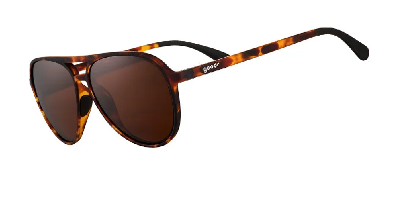 luxury rimless frame sunglasses-Goodr Amelia Earhart Ghosted Me