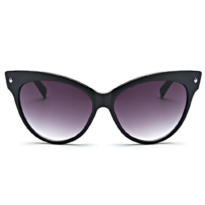 luxury gradient sunglasses-Hot Sell New Designer Women Glasses Inspired Sun Glasses Cateye Women Oversize Cat Eye Celebrity Sunglasses