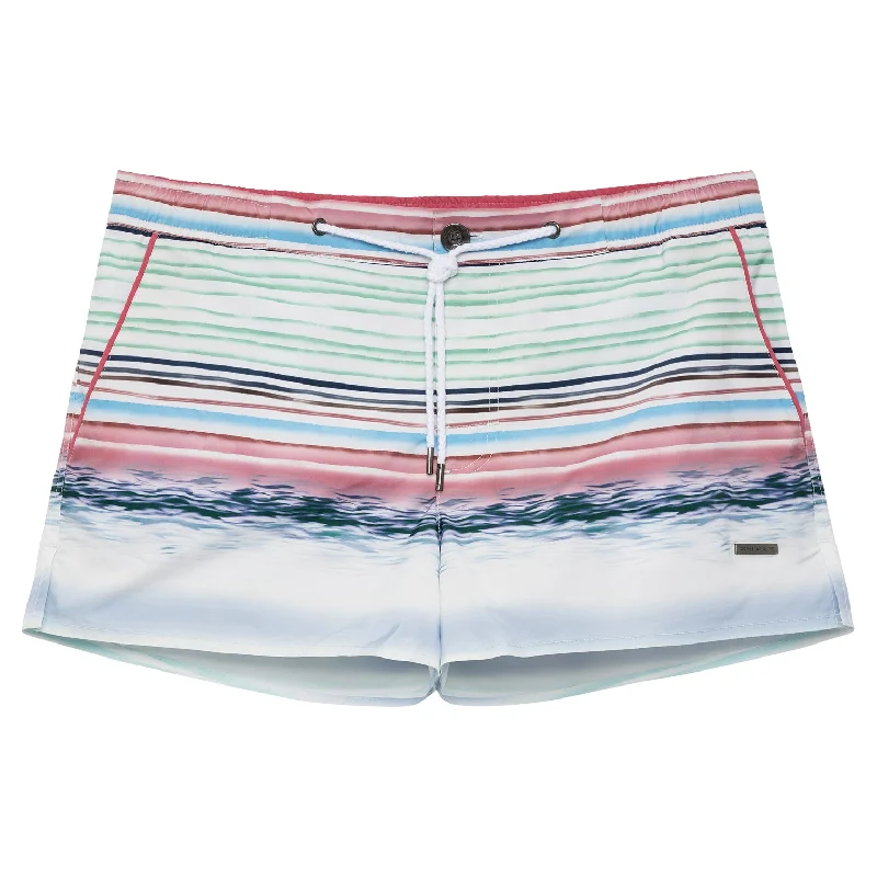 SAVE 70%- Lago Etruscan Print Barcelona Swim Short