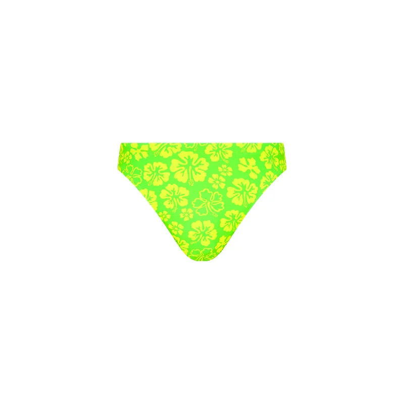 Men's Swim Briefs - Aloha Lime