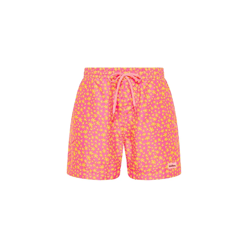 Men's Swim Trunks - Berry Blush