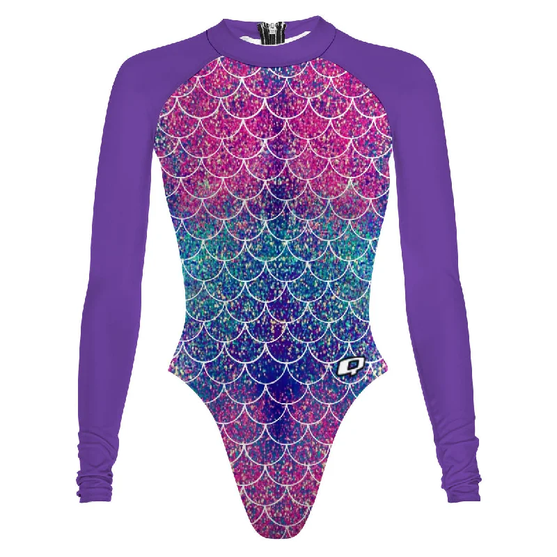 Mermaid Scales - Surf Swimming Suit Cheeky Cut