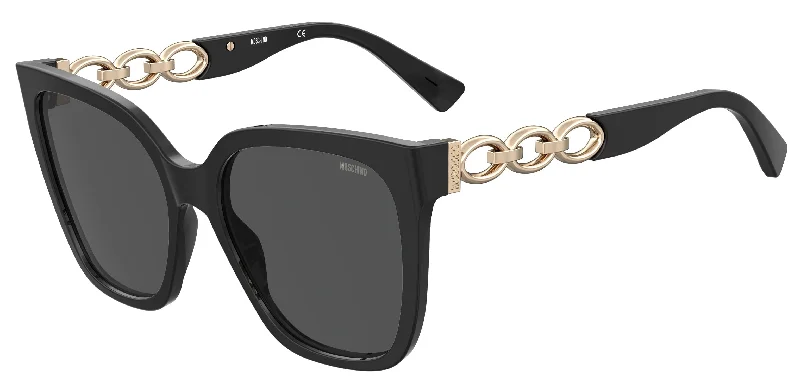 retro round frame sunglasses-MOSCHINO-MOS098/S-807-5518-SUNGLASSES