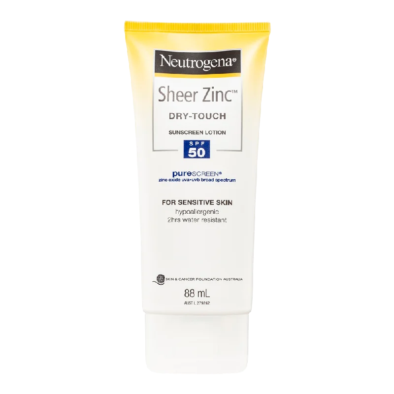 Neutrogena Sheer Zinc Dry-Touch Sunscreen Lotion SPF 50 88.0ml