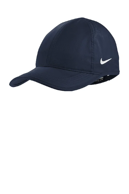 Nike Dri-FIT Featherlight Performance Cap in Navy with Embroidered Team Logo - New Bedford YMCA Hurricanes