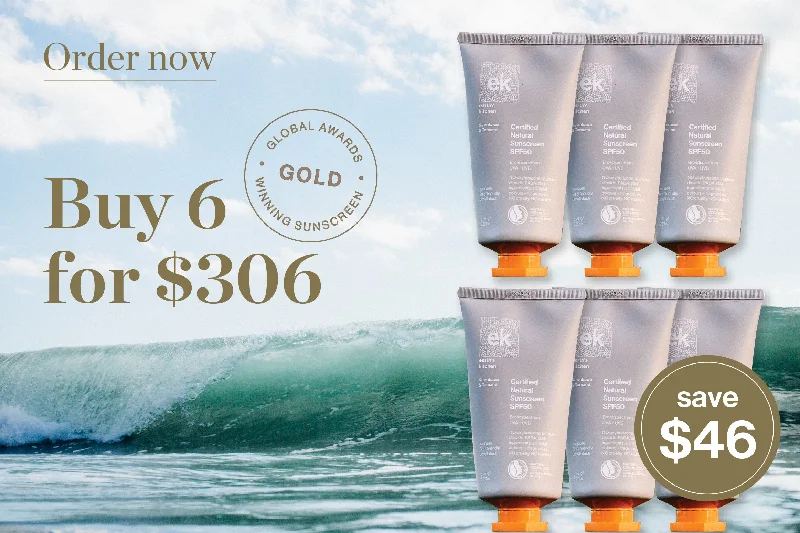 BUY 6 Sunscreens SPF50 Save $46