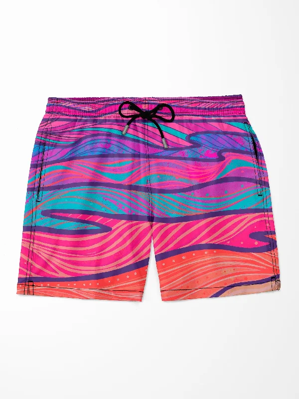 Purple Haze Swim Trunks