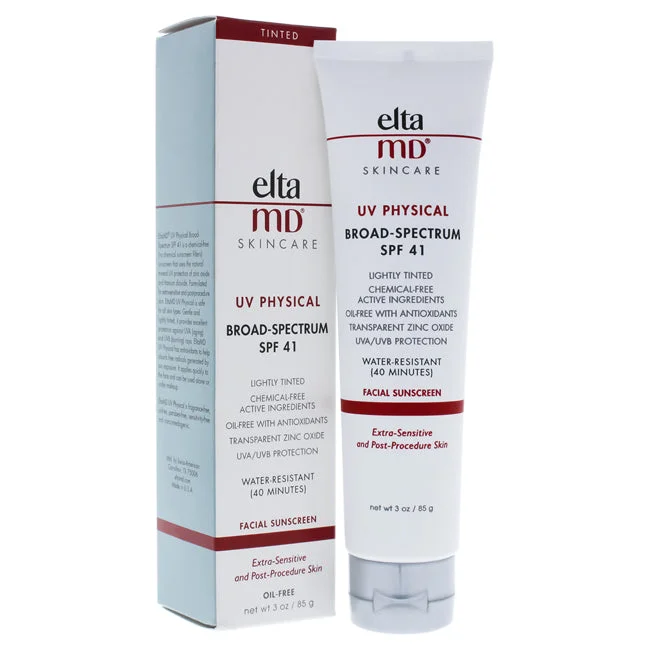 UV Physical Sunscreen SPF 41 by EltaMD for Unisex - 3 oz Sunscreen