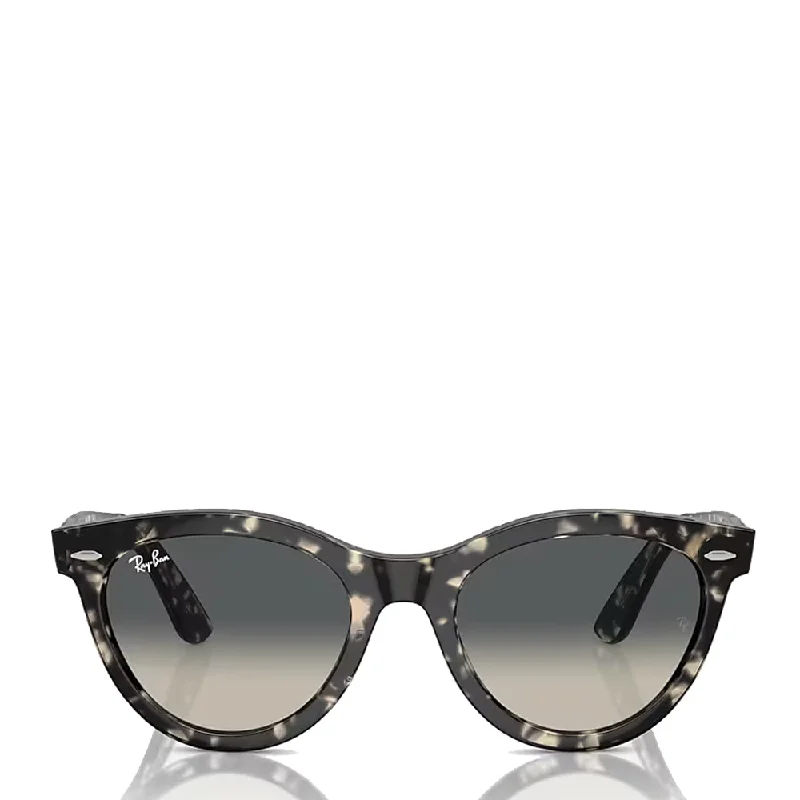 lightweight mirrored sunglasses-Ray-Ban RB2241 133371 54 Wayfarer Way Sunglasses Grey Havana / Grey Lens