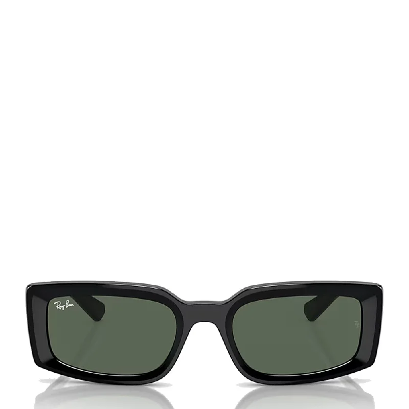 durable gradient sunglasses-Ray-Ban RB4395 667771 54 Kiliane Sunglasses - Black / Dark Green Lens