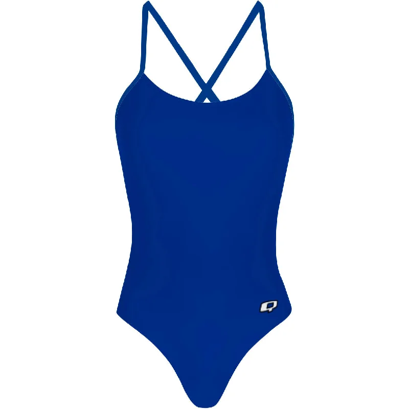 Royal Blue - Tieback One Piece Swimsuit