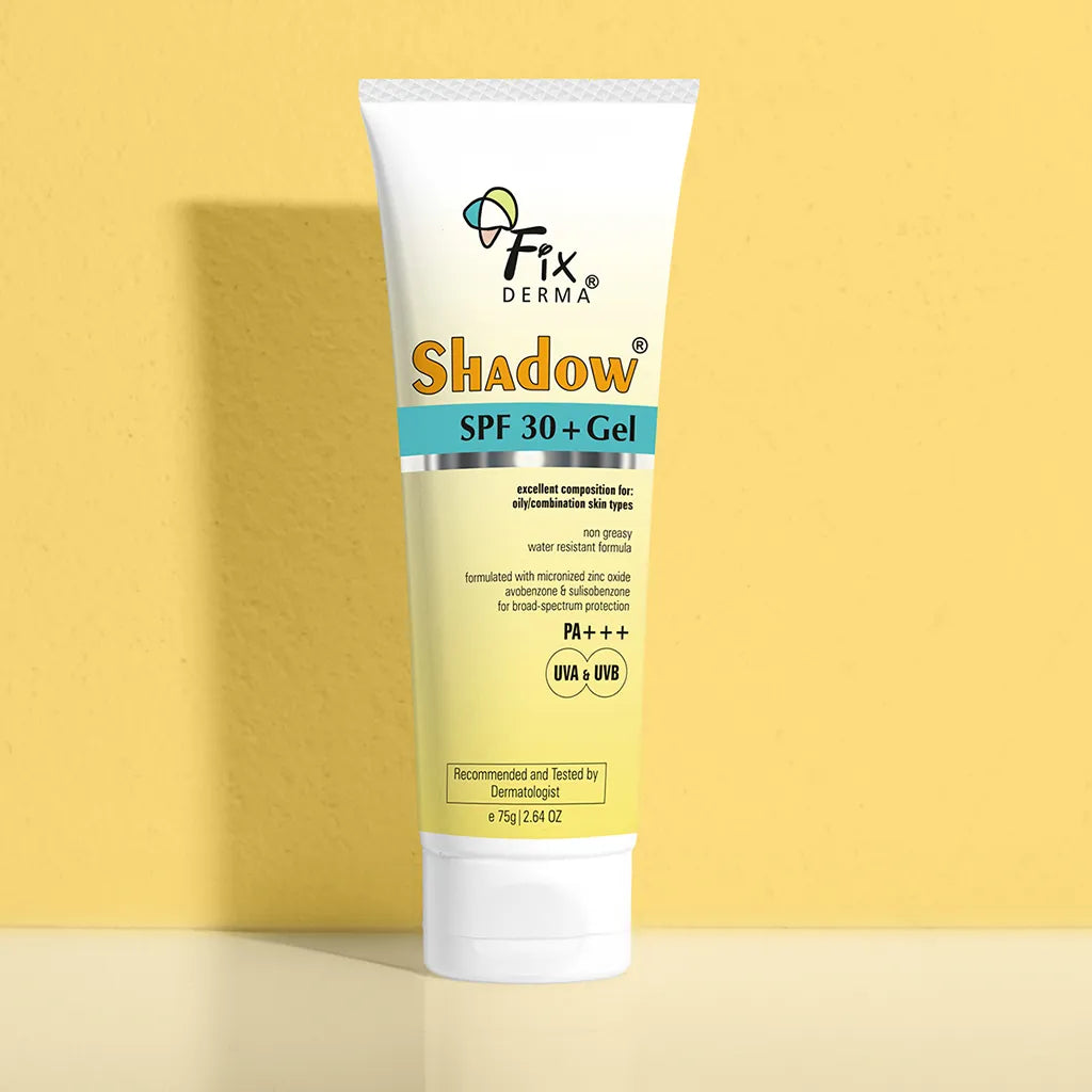 Shadow SPF 30+ Gel | Sunscreen for Oily & Acne Prone Skin | Protection against UVA and UVB rays