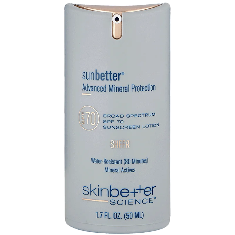 SkinBetter Science SunBetter SHEER SPF 70 Sunscreen Lotion (1.69 oz)