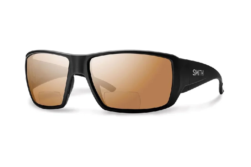 trendy mirrored sunglasses-Smith Guides Choice Bifocal 2.0 Sunglasses Black